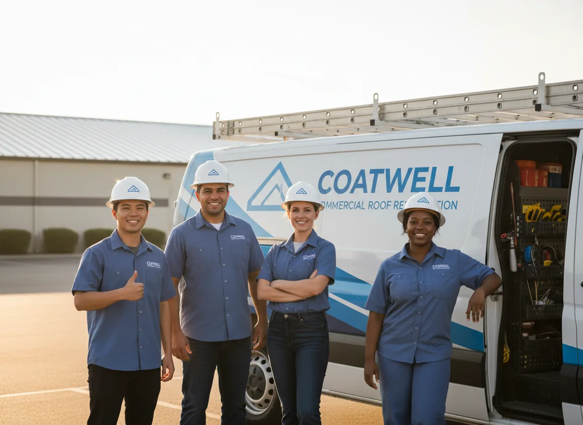 Commercial roof coating company in Rixeyville, VA